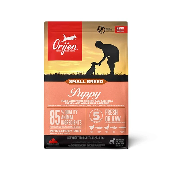 [064992722470] Orijen Puppy Small Breed Tavuk Somon ve Hindi Etli Küçük Irk Yavru Köpek Maması (1.8 Kg)