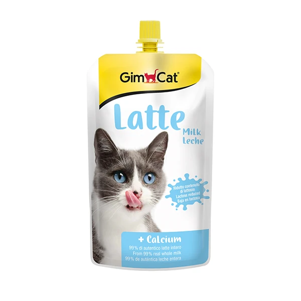 [4002064406268] Gimcat Milk Latte Calcium Sıvı Kedi Sütü (1 Adet)
