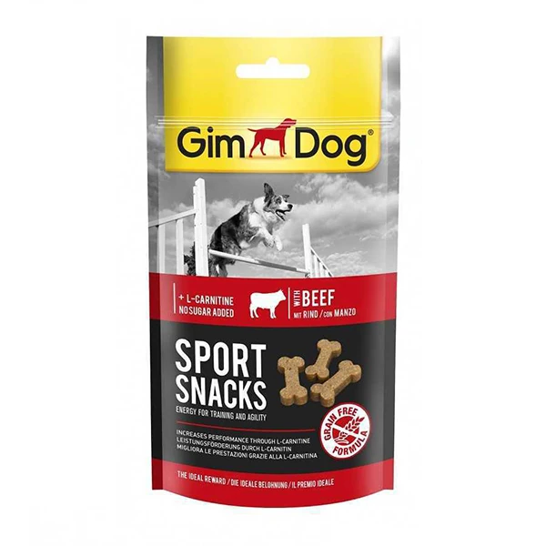 [4002064500126] Gimdog Sportsnacks Kuzulu Köpek Ödül Maması Tablet (1 Adet)