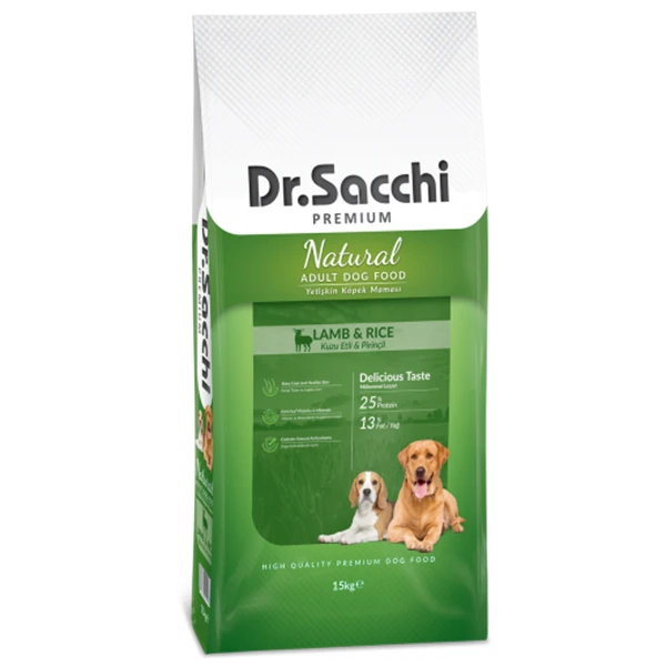 [8690286589959] Dr.Sacchi Premium Natural Kuzulu Yetişkin Köpek Maması