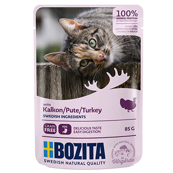 [3610] Bozita Adult Pouch Etli Yetişkin Konserve Kedi Maması (1 Adet)