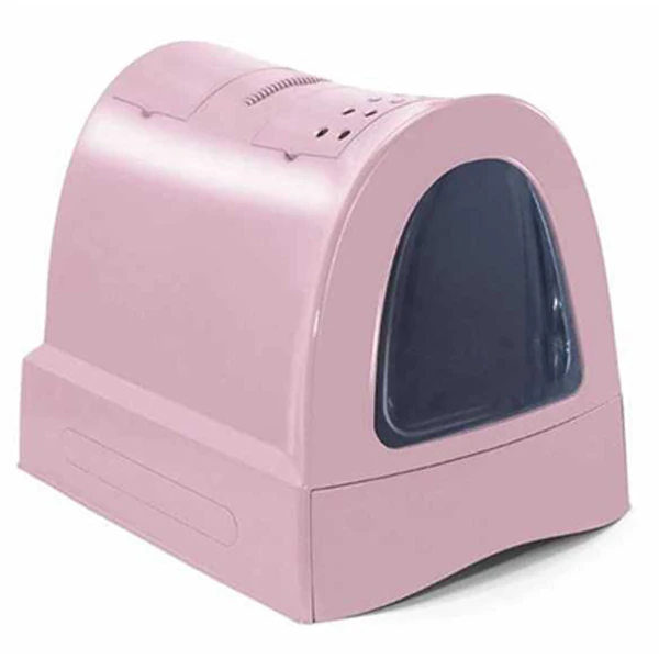 [83486] İmac Zuma Çekmeceli Kapalı Kedi Tuvaleti (Pembe)