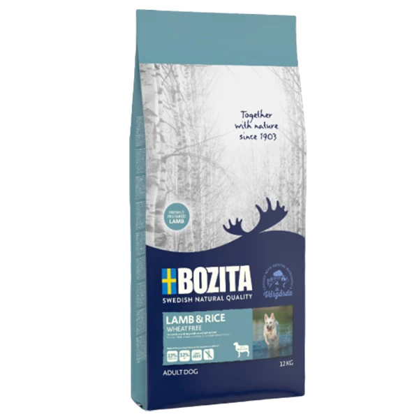 [40942] Bozita Adult Buğdaysız Kuzu Etli Yetişkin Köpek Maması (12 Kg)
