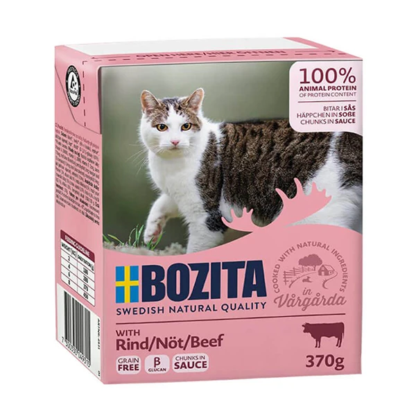 [64931] Bozita Cis Beef Biftekli Yetişkin Konserve Kedi Maması (1 Adet)