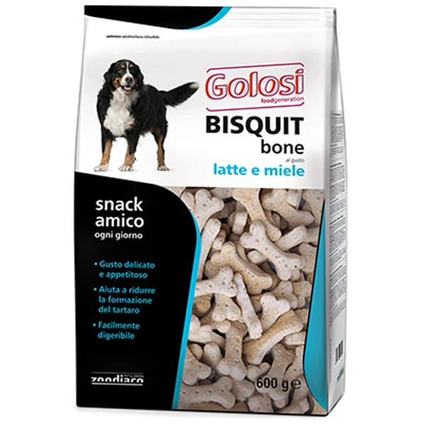 [27039] Golosi Sütlü Ballı Bisküvi Köpek Kemik Ödül Maması