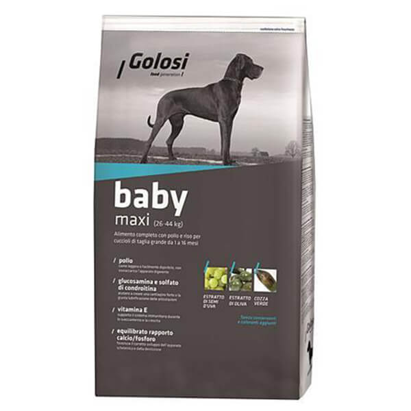 [27527] Golosi Baby Maxi Tavuklu Büyük Irk Yavru Köpek Maması