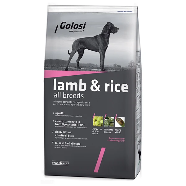 [27534] Golosi Lamb Rice Kuzu Etli Köpek Maması