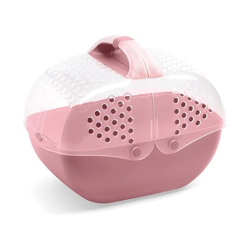 [8684157941090] İmac Baggy Kemirgen ve Yavru Kedi Taşıma Çantası (Pembe)
