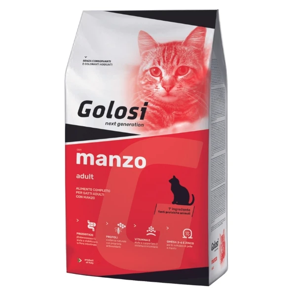 [45460] Golosi Sığır Etli Yetişkin Kedi Maması (20 Kg)