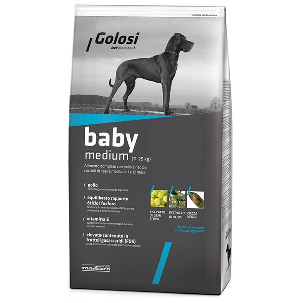 [27510] Golosi Baby Medium Orta Irk Yavru Köpek Maması