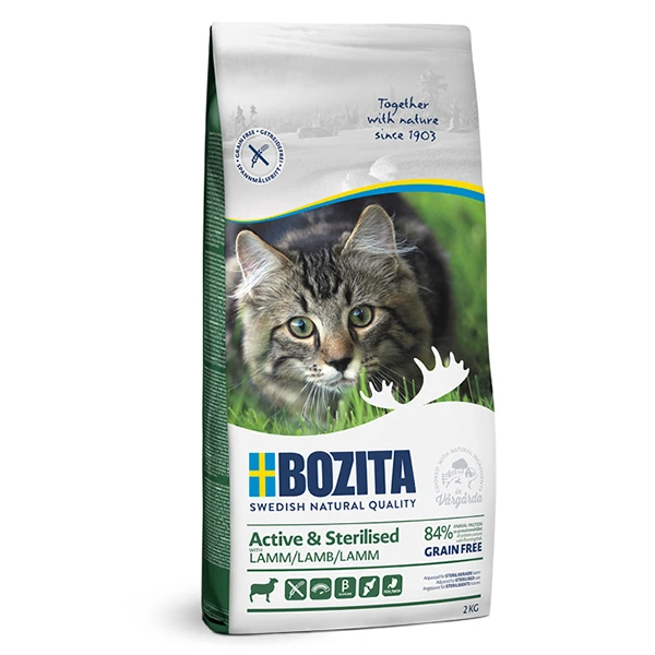 [31321] Bozita Outdoor Active Kuzu Etli Yetişkin Kısırlaştırılmış Kedi Maması (2 Kg)