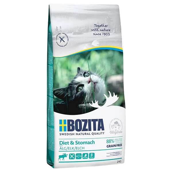 [31421] Bozita Sensitive Diet Stomach Tahılsız Yetişkin Kedi Maması (2 Kg)