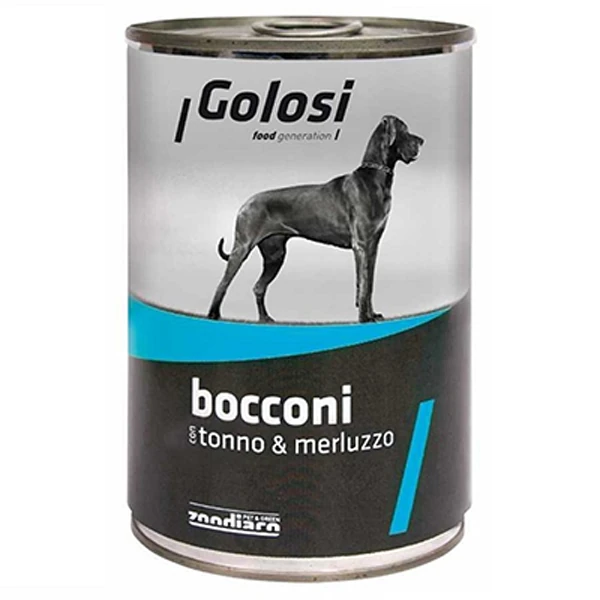 [17726] Golosi Ton ve Morina Balıklı Köpek Konserve Maması (1 Adet)