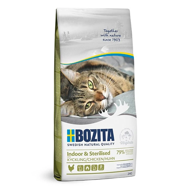 [31721] Bozita Adult Indoor Tavuklu Kısırlaştırılmış Yetişkin Kedi Mamasi (2 Kg)