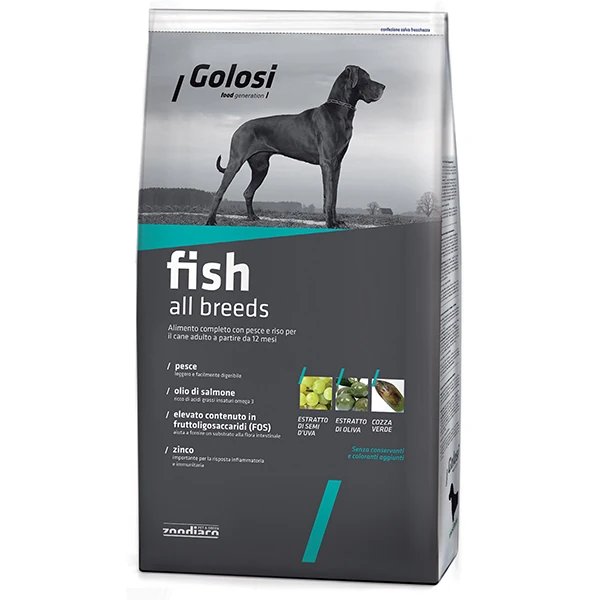 [27541] Golosi Fish Rice Balıklı Köpek Maması