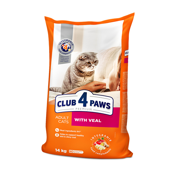 [457-C0920] Club4Paws Premium Adult Dana Etli Yetişkin Kedi Maması