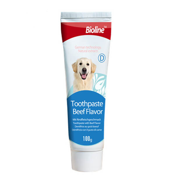 [681-2018] Bioline Biftek Aromalı Köpek Diş Macunu