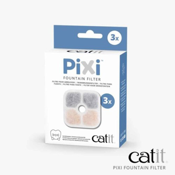 [700-43721] Hagen Catit Pixie 43721 Otomatik Kedi Su Kabı Yedek Kartuşu (3 Adet)