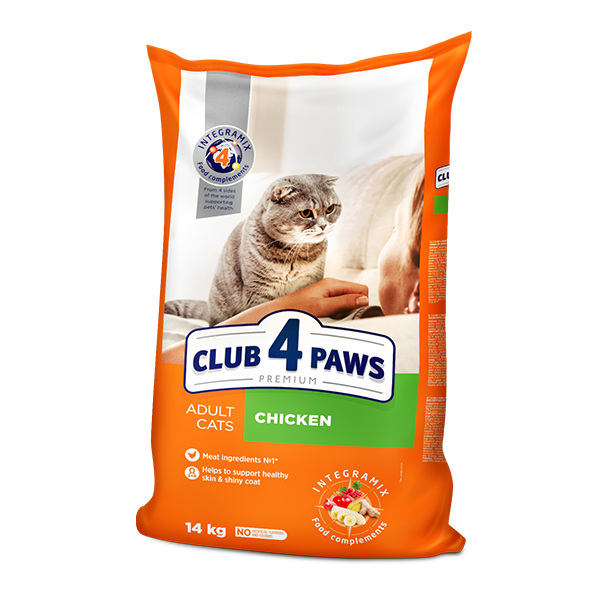 [457-C0914] Club4Paws Premium Adult Tavuklu Yetişkin Kedi Maması