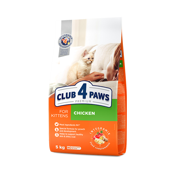 [457-C0910] Club4Paws Premium Kitten Tavuklu Yavru Kedi Maması