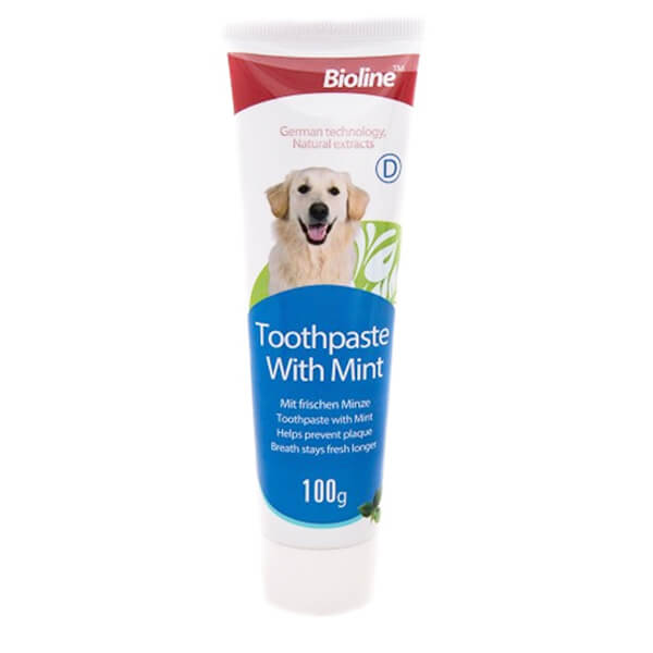 [681-2092] Bioline Köpek Nane Aromalı Diş Macunu