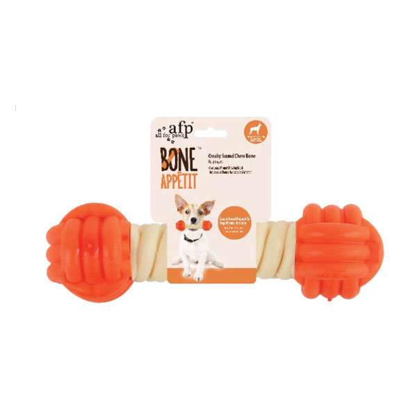 [680-3687] Afp Bone Appetit Creaky Sesli Kemik Köpek Oyuncağı