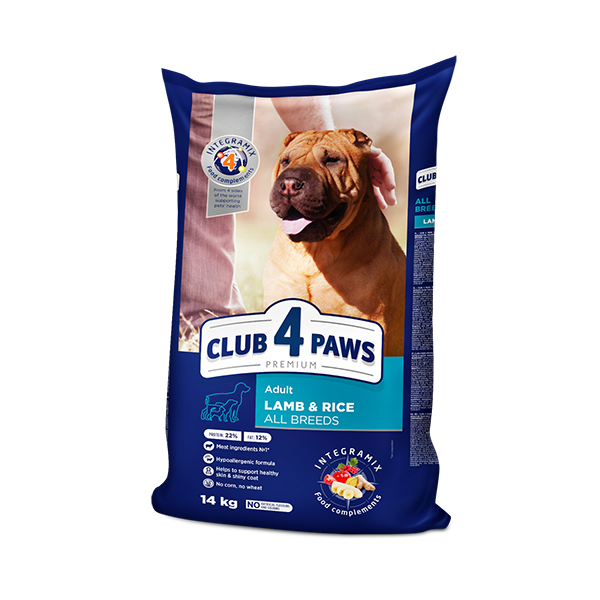 [457-D0963] Club4Paws Premium Adult Kuzulu Yetişkin Köpek Maması (2 Kg)