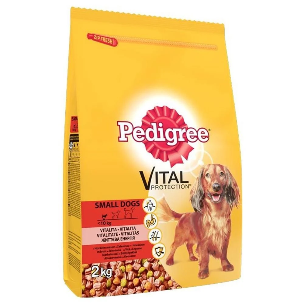 [273155] Pedigree Biftekli Sebzeli Küçük Irk Yetişkin Köpek Maması