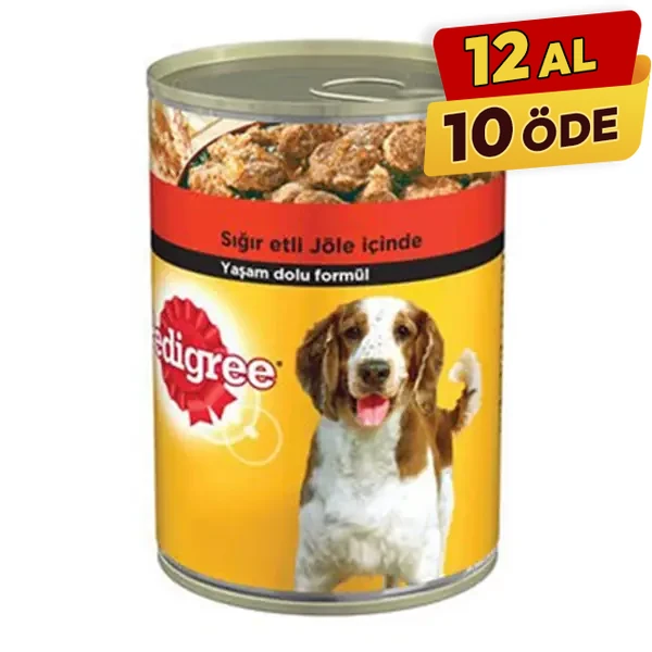 Pedigree Biftekli Konserve Köpek Maması