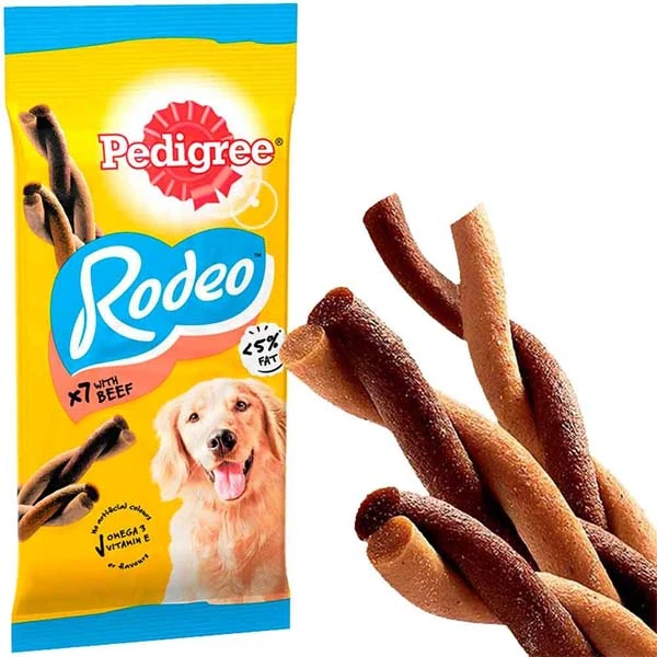 [409423] Pedigree Rodeo Sığır Etli Köpek Ödül Maması (1 Adet)