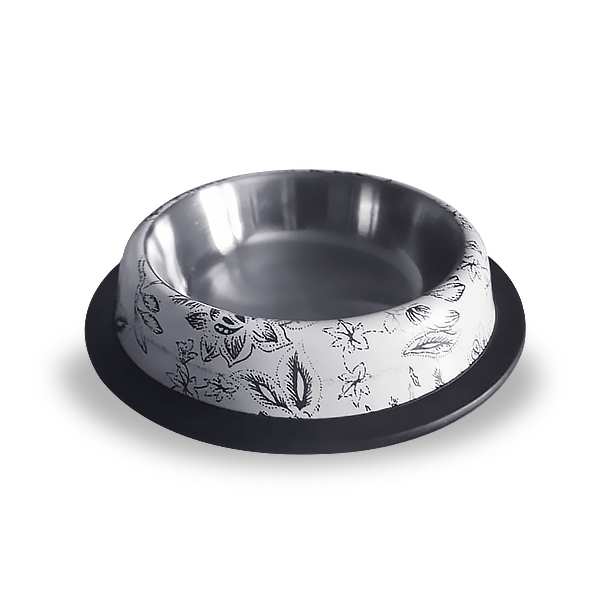 [795-22011] Ankur Çelik Oval Şekilli Kedi ve Köpek Mama Kabı (24 Cm)