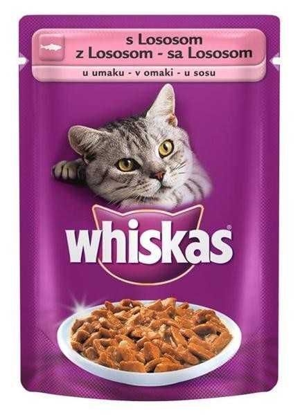 [3065890108059] Whiskas Pouch Somonlu Yetişkin Konserve Kedi Maması (1 Adet)