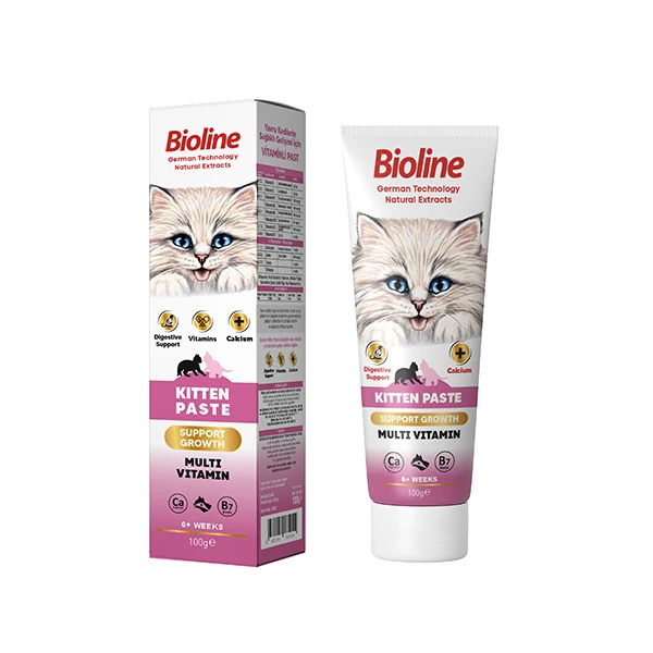 [681-8502] Bioline Kitten Paste Yavru Kedi Macunu