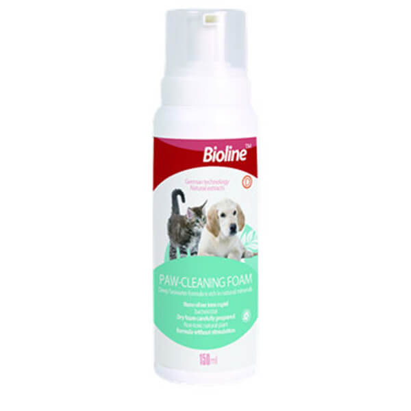 [681-2047] Bioline Kedi ve Köpek İçin Pati Temizleme Köpüğü