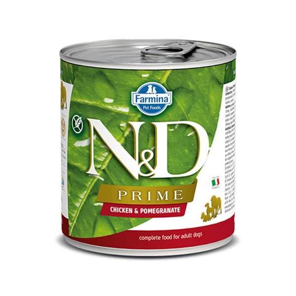 [PND285007] N&D Prime Tavuklu ve Narlı Yavru Konserve Yaş Köpek Maması (1 Adet)