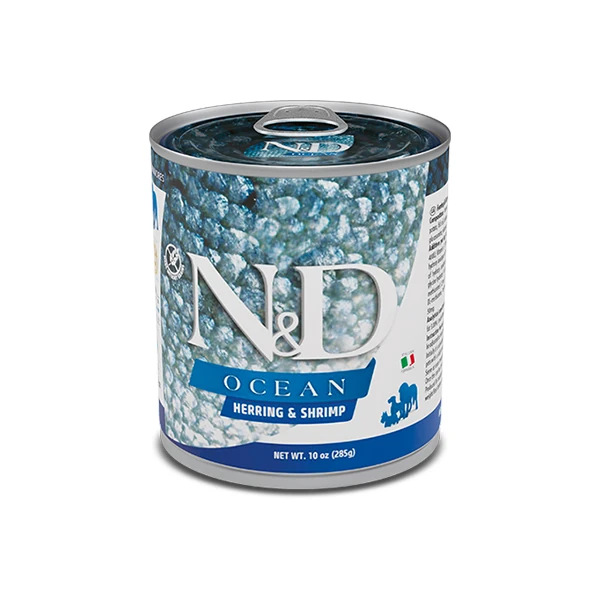 [PND285002] N&D Ocean Ringa Balığı ve Karidesli Konserve Yaş Köpek Maması (1 Adet)