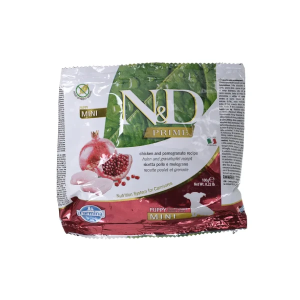 [8010276035974] N&D Prime Puppy Tavuk ve Narlı Mini Irk Yavru Köpek Maması