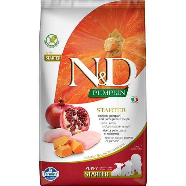 [PND0250121] N&D Pumpkin Starter Tavuk ve Narlı Anne ve Yavru Köpek Maması (2.5 Kg)