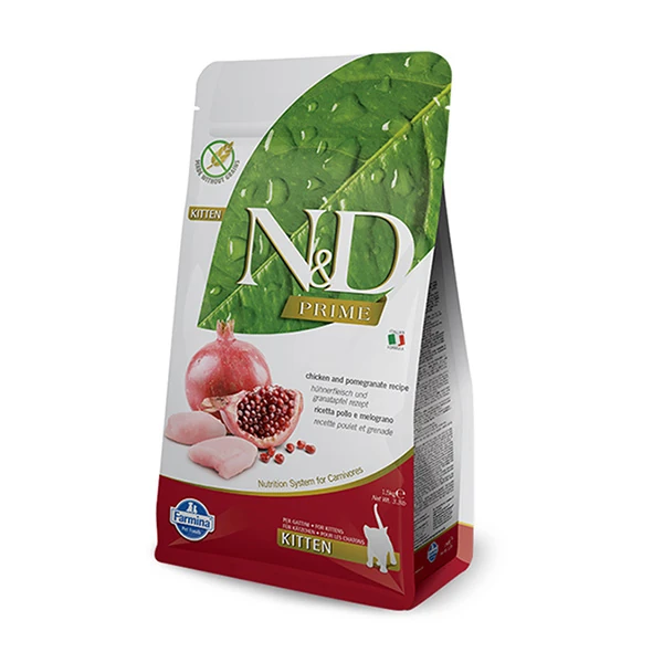 [PND0500014] N&D Prime Tavuk ve Narlı Yavru Kedi Maması (5 Kg)