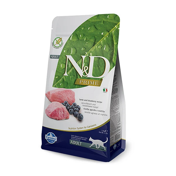 [PND0500017] N&D Prime Kuzu Etli Yetişkin Kedi Maması (5 Kg)