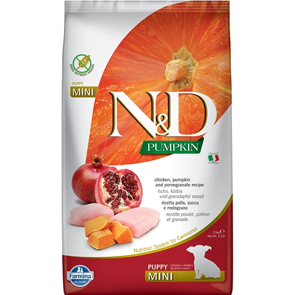 [PND0250117] N&D Pumpkin Tavuk ve Narlı Mini Yavru Köpek Maması (2.5 Kg)