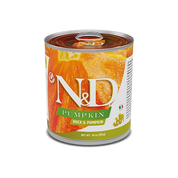 [PND140013] N&D Pumpkin Ördekli ve Balkabaklı Mini Irk Konserve Yaş Köpek Maması (1 Adet)
