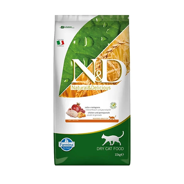 [PND1000022] N&D Pumpkin Balkabaklı Bıldırcın ve Narlı Tahılsız Kısırlaştırılmış Kedi Maması