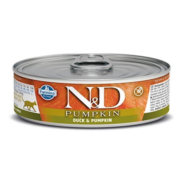 N&D Pumpkin Balkabaklı ve Ördekli Konserve Kedi Maması