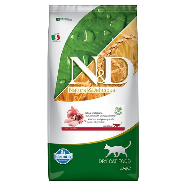 [PND1000013] N&D Prime Tavuk ve Narlı Tahılsız Yetişkin Kedi Maması