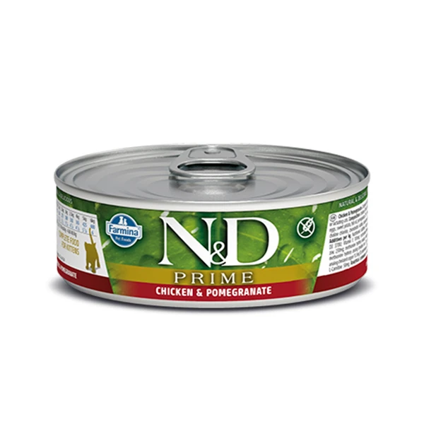 [PND070024] N&D Prime Tavuk ve Narlı Yavru Konserve Kedi Maması (1 Adet)