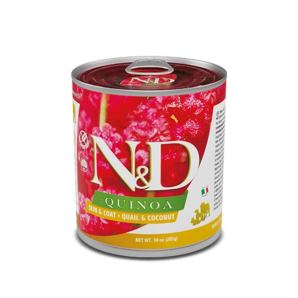 [PND285020] N&D Quinoa Bıldırcın ve Hindistan Cevizli Konserve Yaş Köpek Maması (1 Adet)