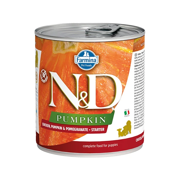 [PND285029] N&D Pumpkin Tavuklu ve Narlı Yavru Konserve Yaş Köpek Maması (1 Adet)