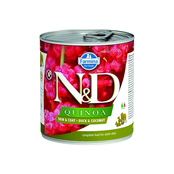 [PND285018] N&D Quinoa Ördekli ve Hindistan Cevizli Konserve Yaş Köpek Maması (1 Adet)