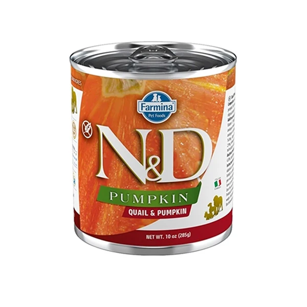 [PND285015] N&D Pumpkin Bıldırcın ve Balkabaklı Konserve Yaş Köpek Maması (1 Adet)